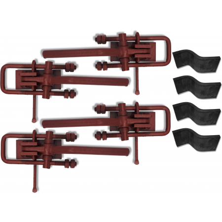 4x Zamek burty + 4x język spinacz PRAWY + LEWY D-35 D-47